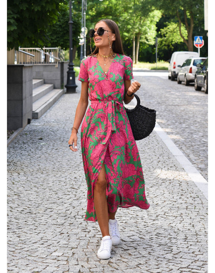 Sonata Wrap Midi Dress
