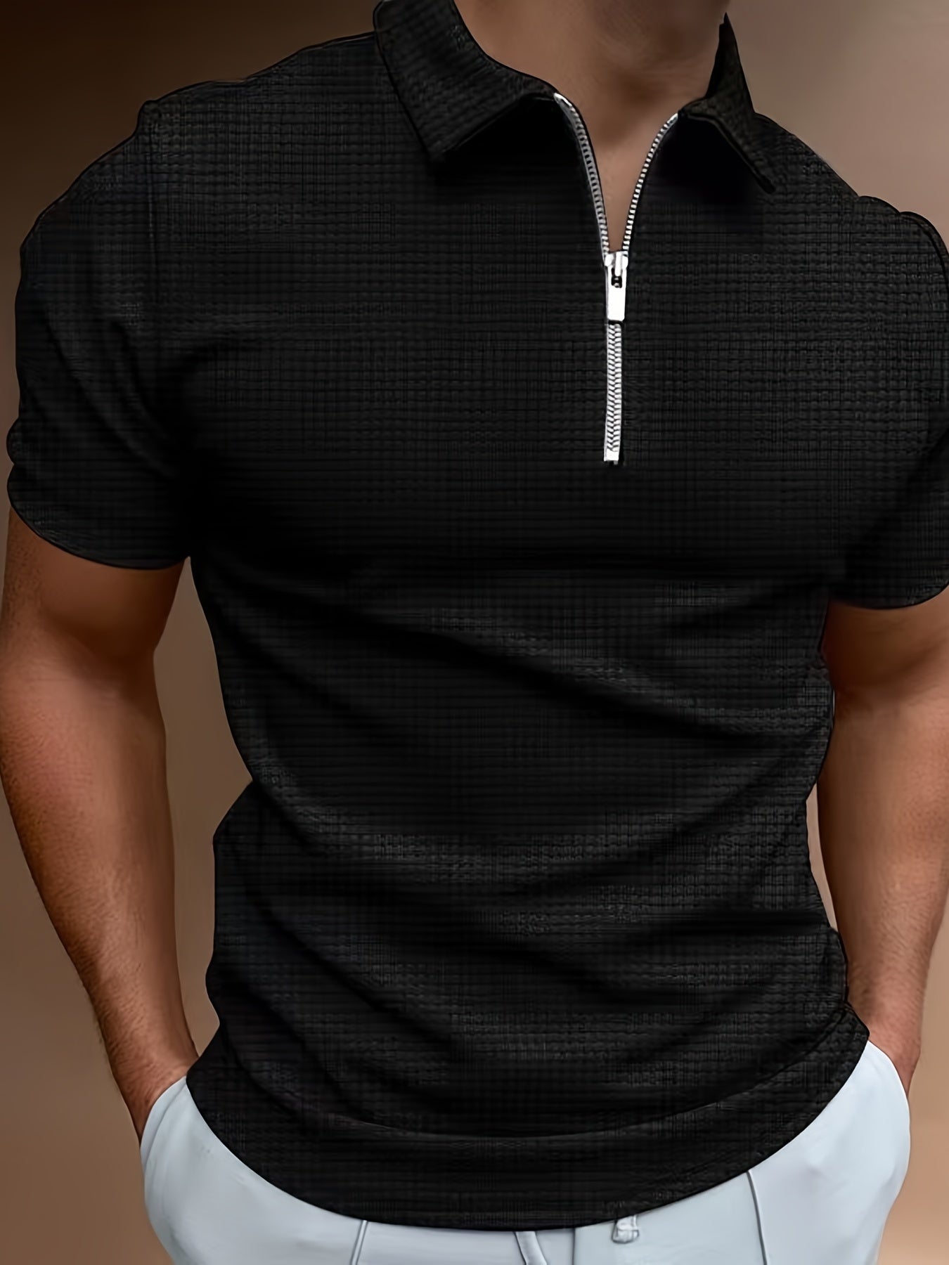 Men's Polo Short Sleeve | Front Key Modern Fit