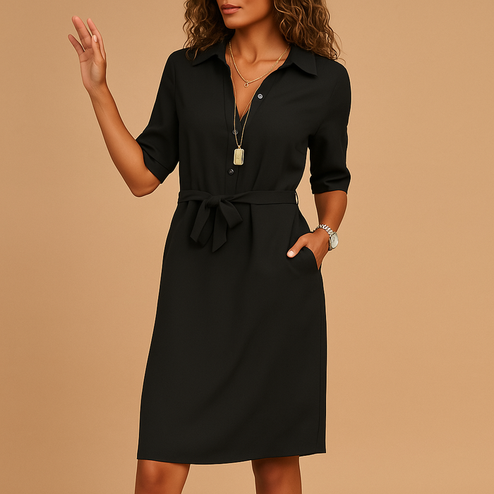 Dress women's casual everyday flattering