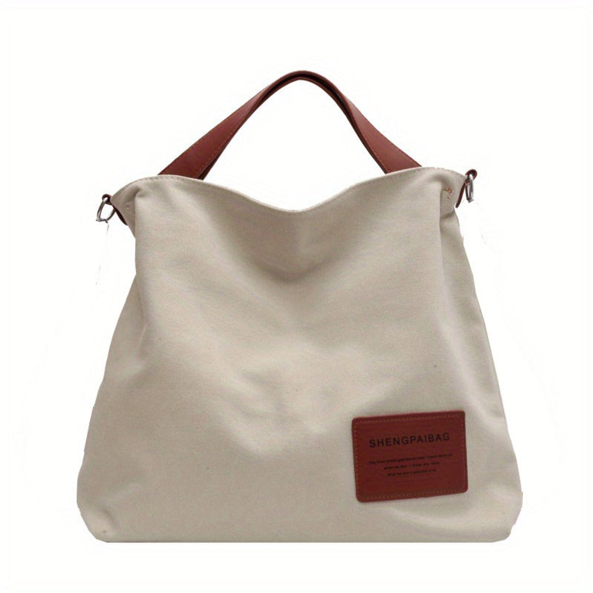 Canvas shopping bag | Adjustable shoulder strap | Eco-friendly