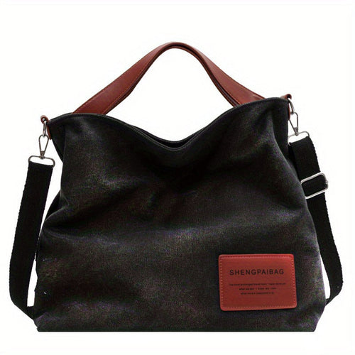 Canvas shopping bag | Adjustable shoulder strap | Eco-friendly