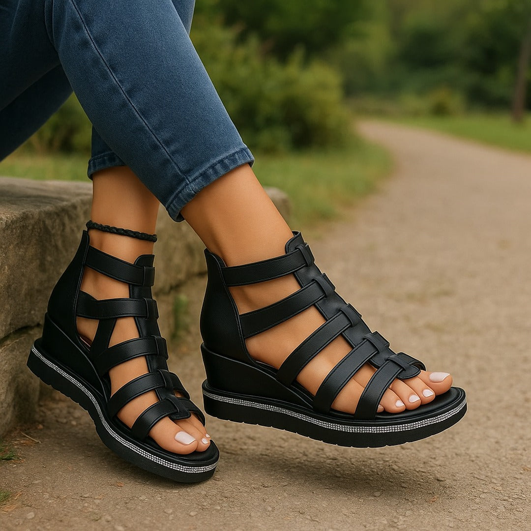 Women's Orthopedic Sandals | Elevated, Gladiator | Cushioned Comfort