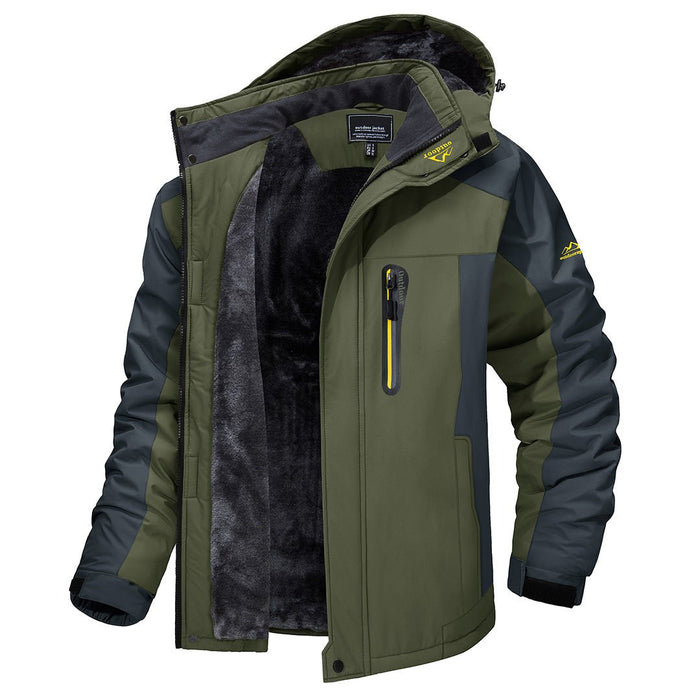 Men's winter shirt | With zipper, cold-resistant | S-5XL