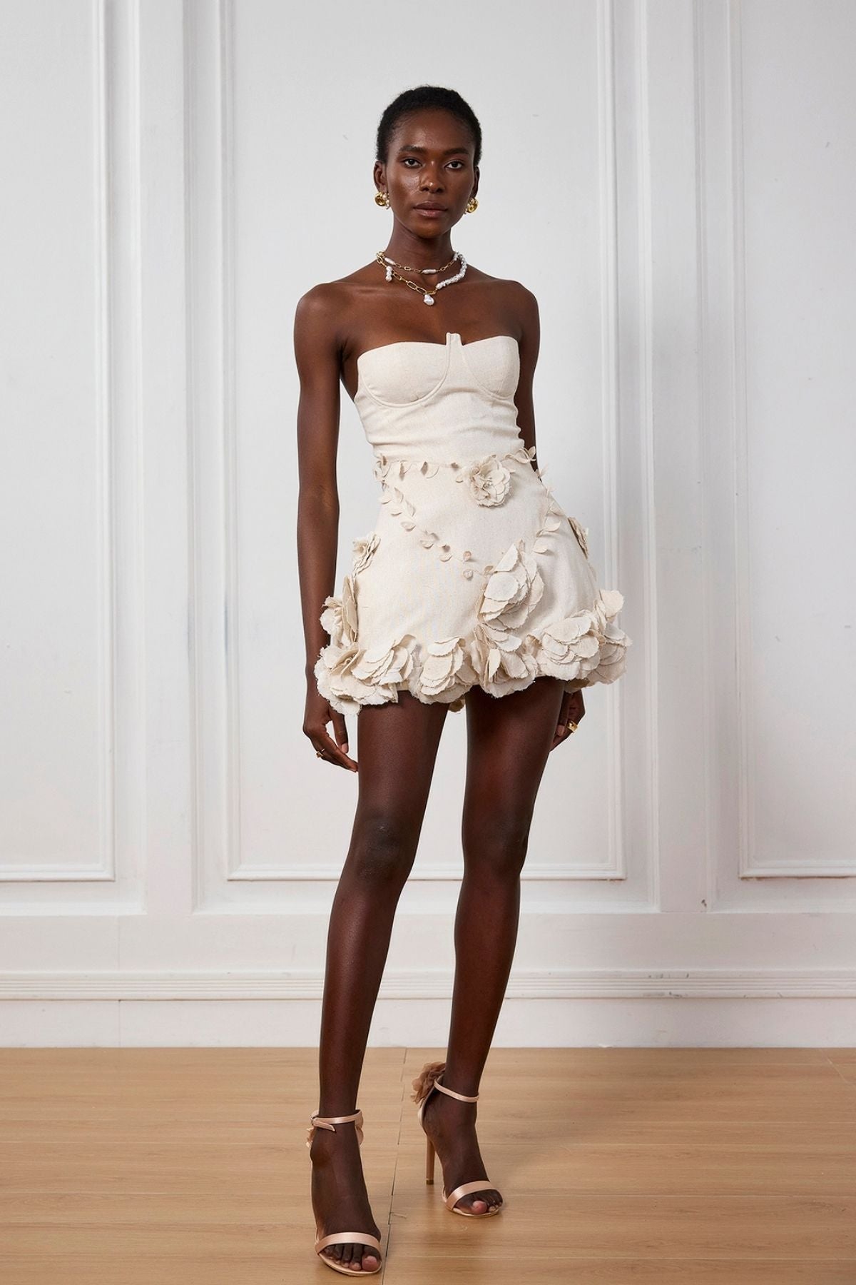 Corset Off-Shoulder Mini Dress