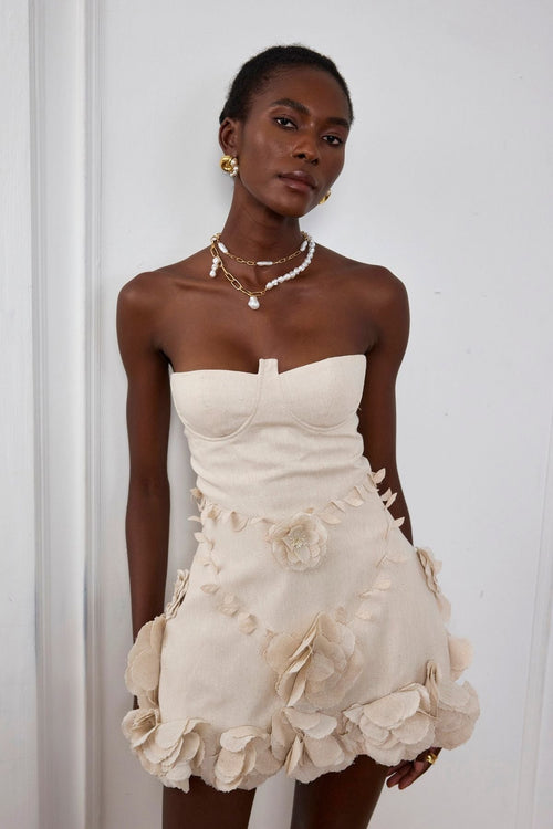 Corset Off-Shoulder Mini Dress