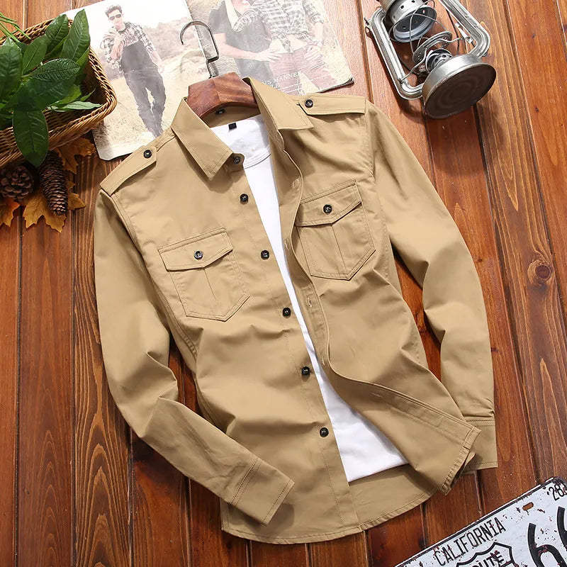 T-Shirts | Tactical shirt, long-sleeved | Utility, with pockets