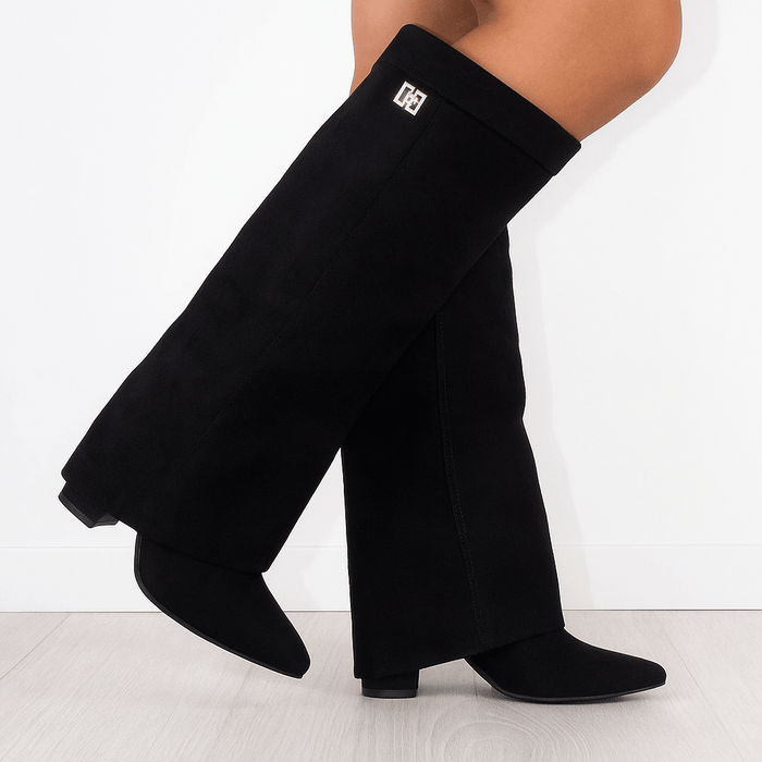 High-heeled boots | Women's, versatile, elegant style