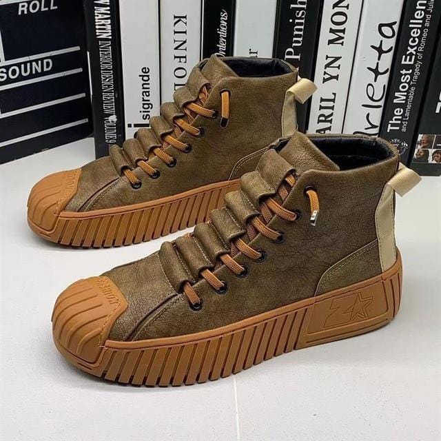 Men's leather shoes Italian premium