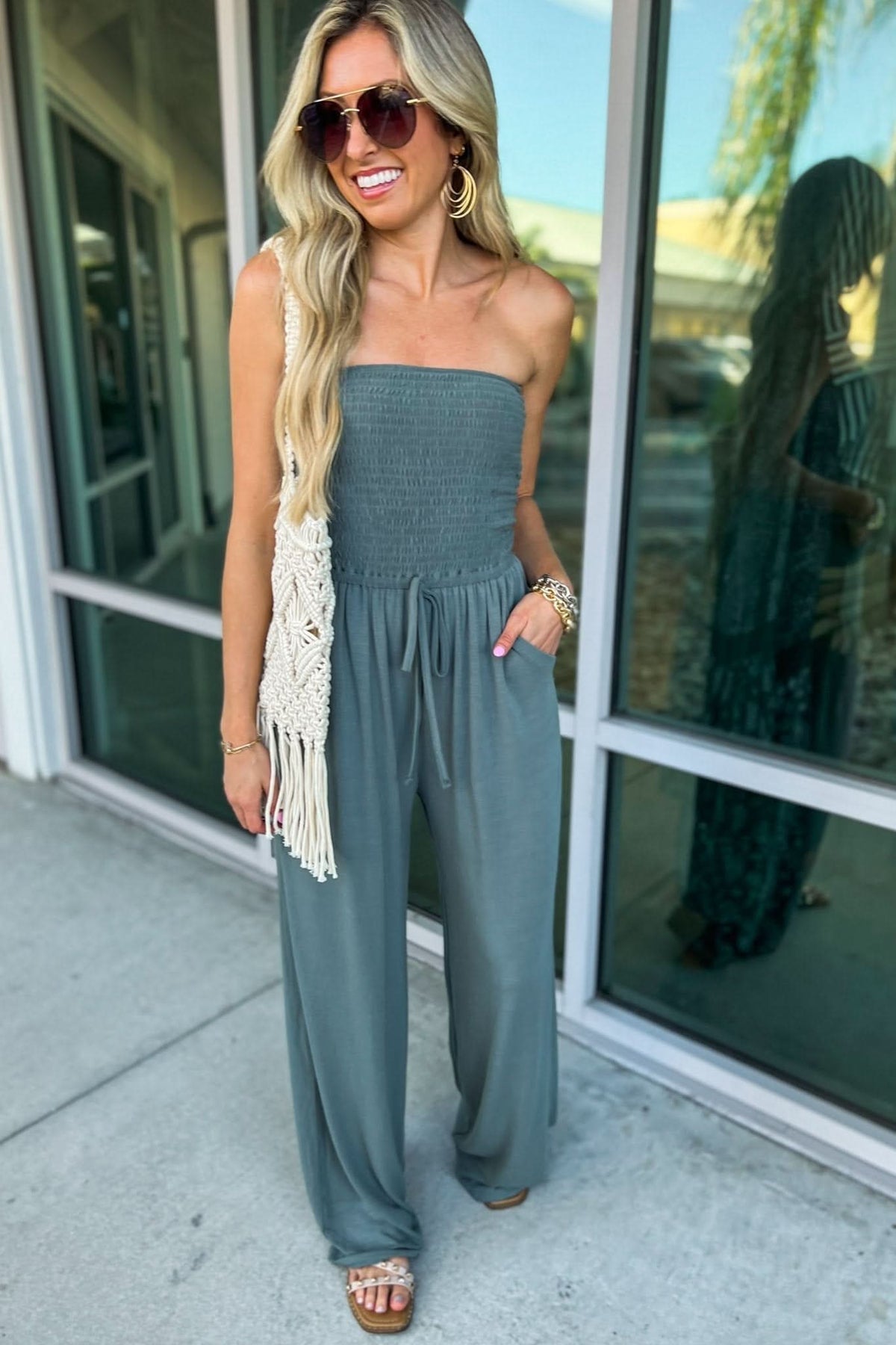 Alya Strapless Jumpsuit