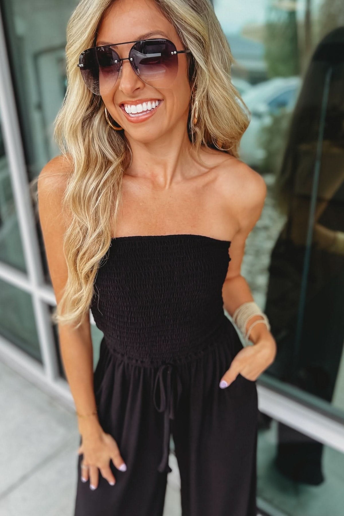 Alya Strapless Jumpsuit
