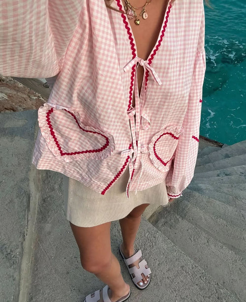 Amy Heart Top