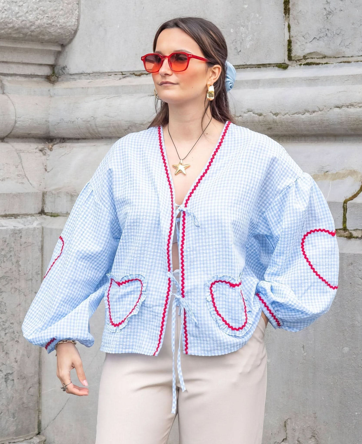 Amy Heart Top