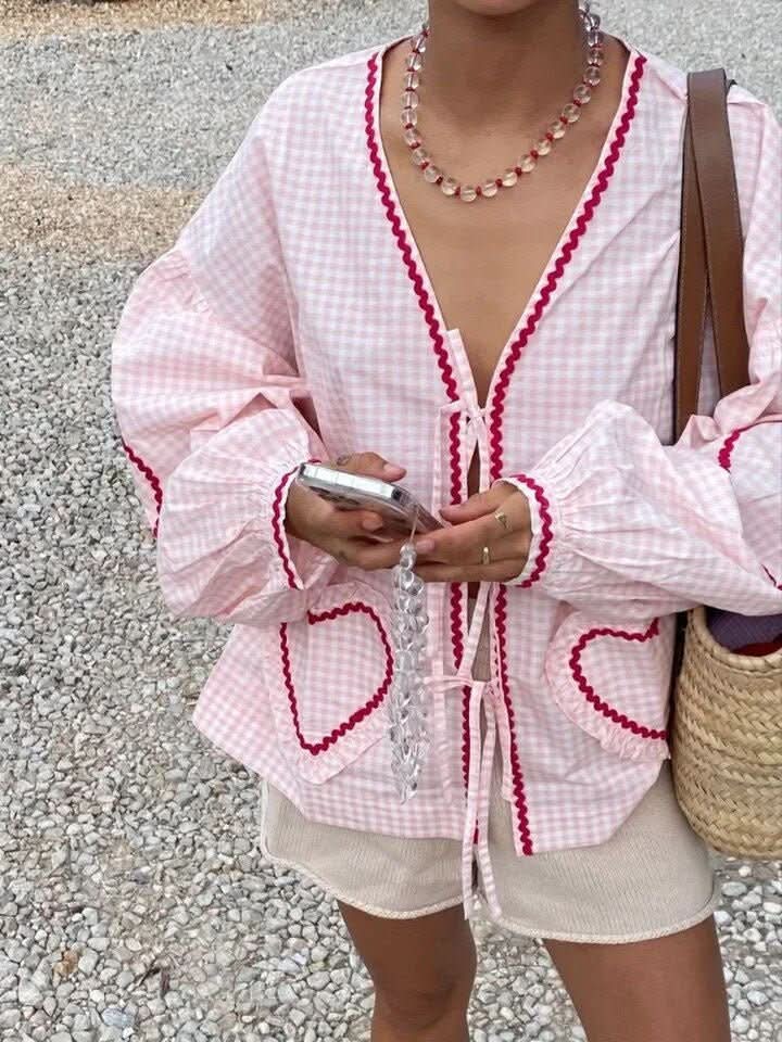 Amy Heart Top