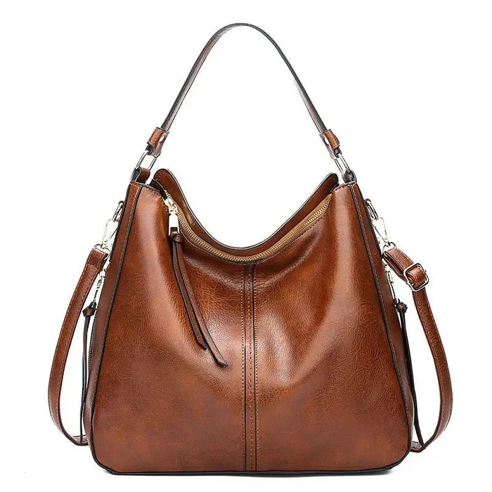 Women's Leather Crossbody Bag Spacious