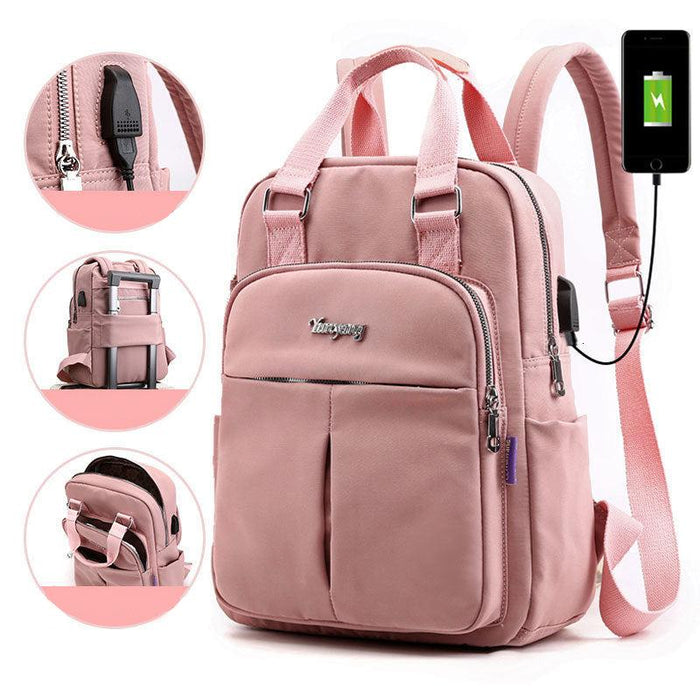 Backpack with USB Charging | Waterproof, Anti-Theft, Multi-Compartment
