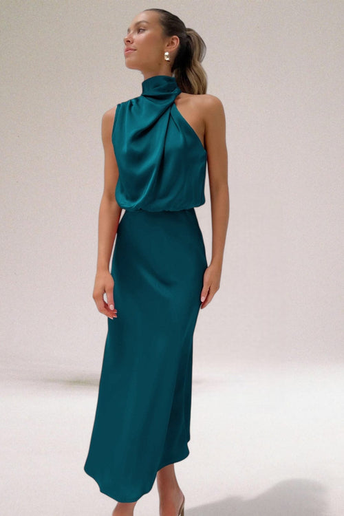 Arden Halter Midi Dress