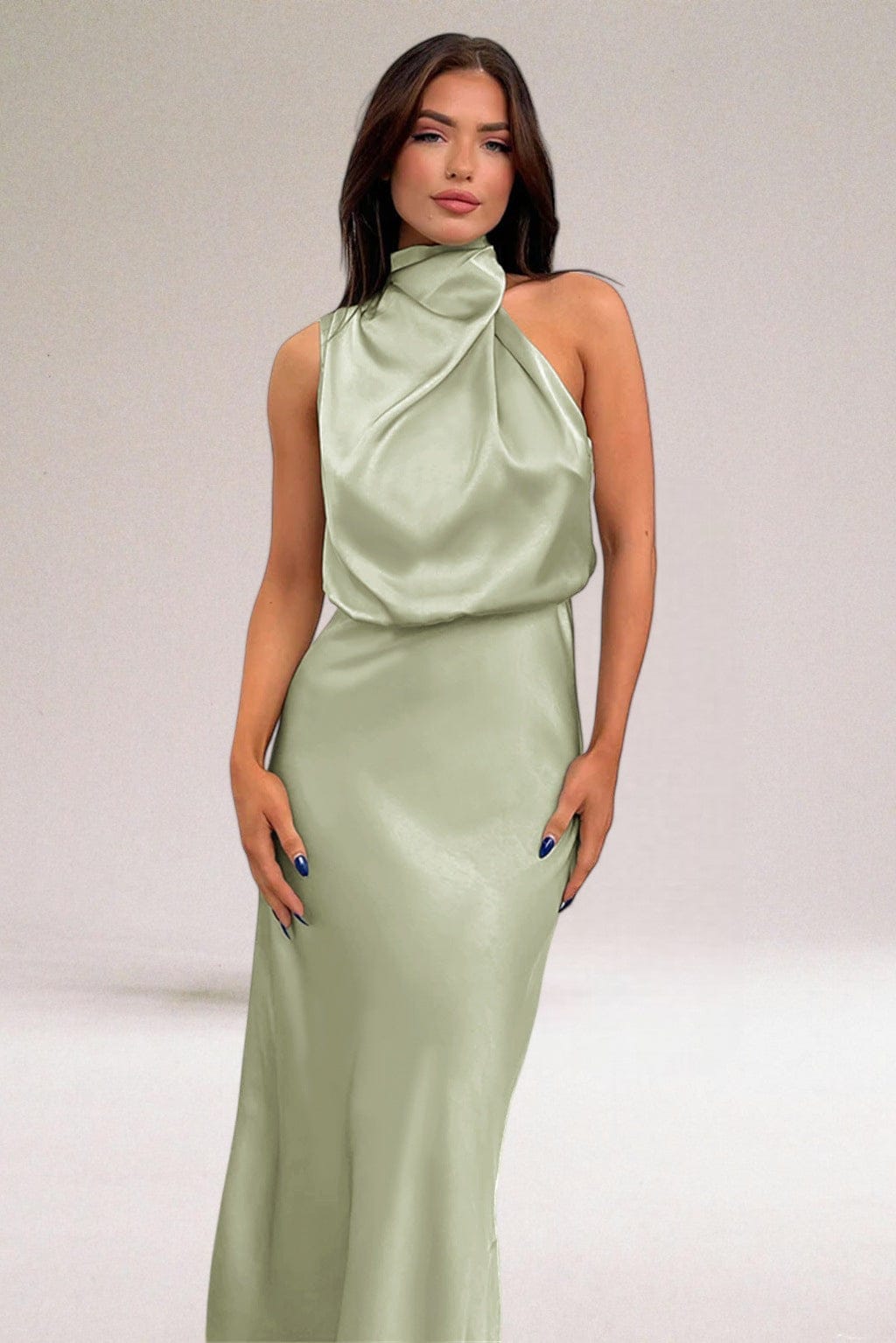 Arden Halter Midi Dress