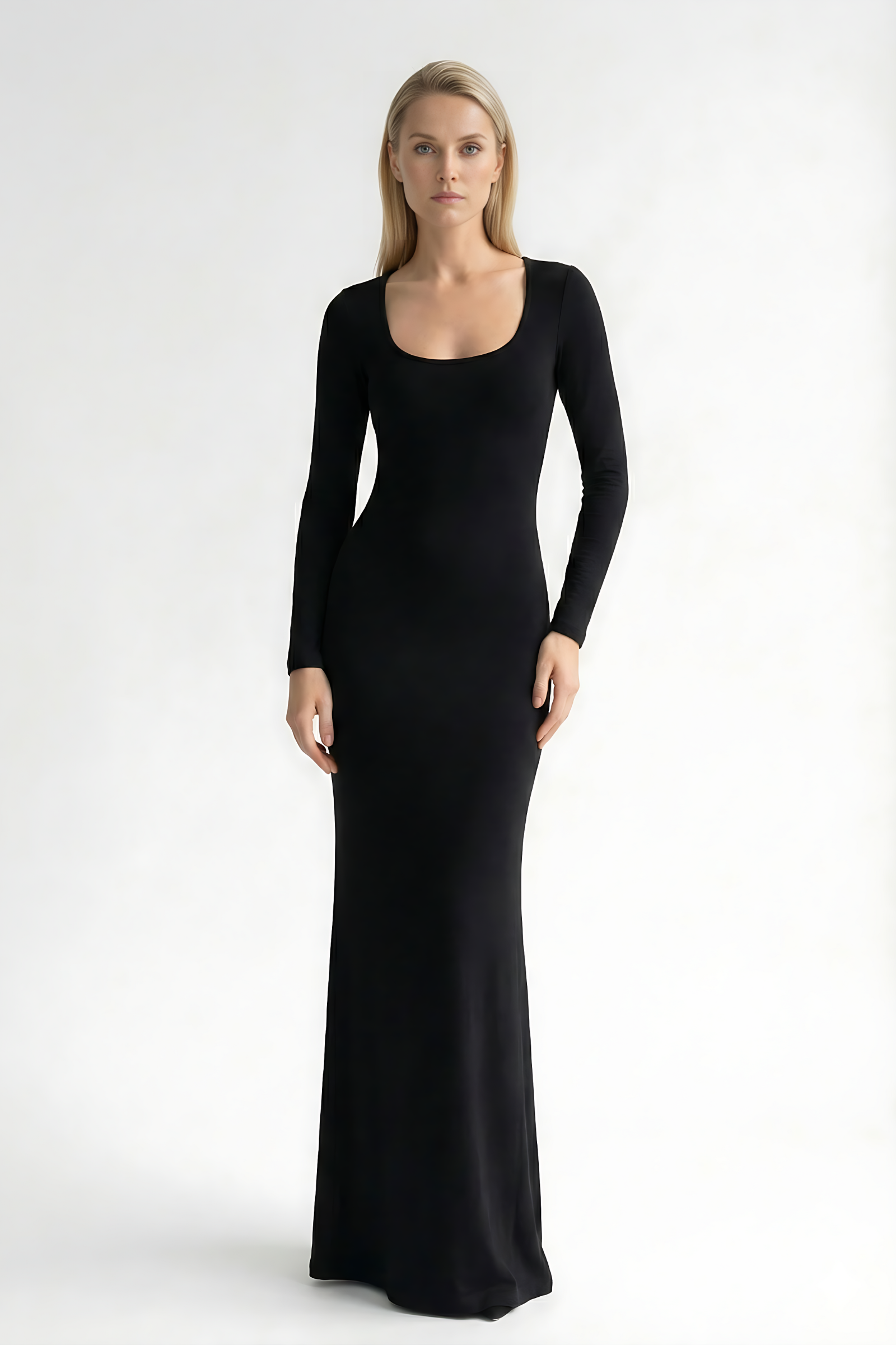 Eden Square Neck Maxi Dress