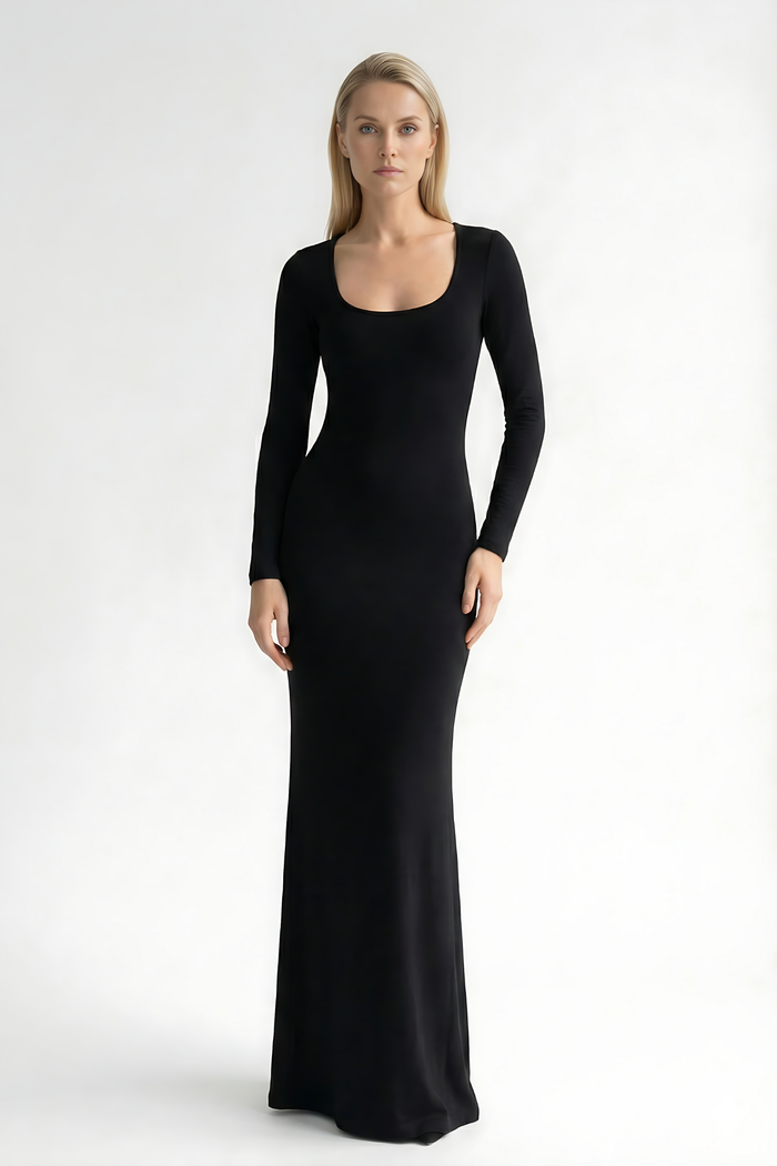 Eden Square Neck Maxi Dress