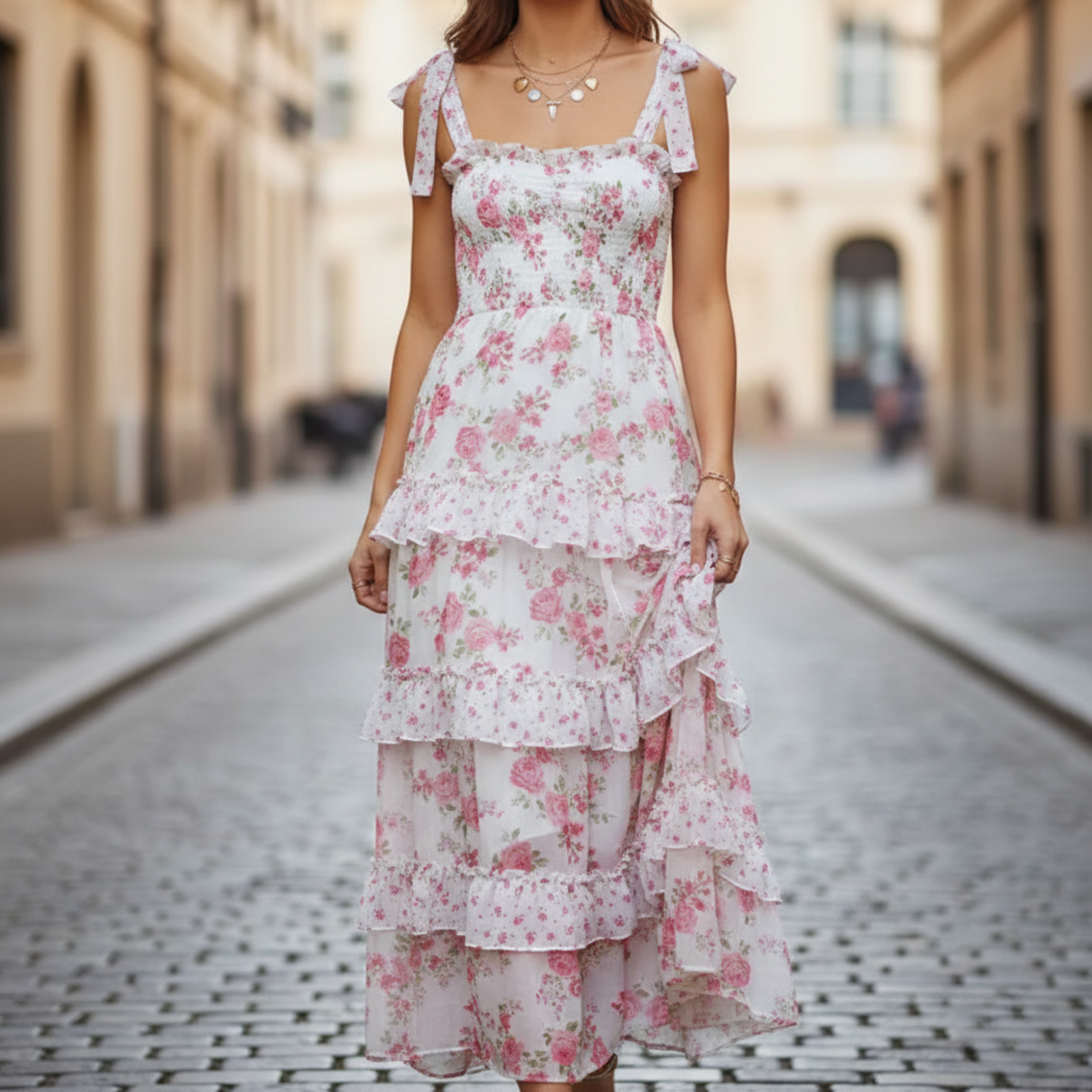 Fern Tiered Maxi Dress